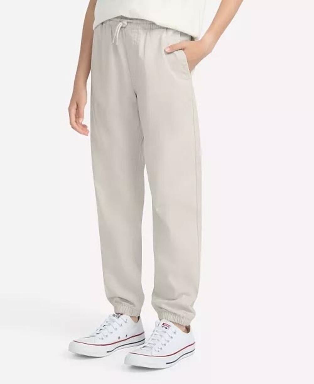 abercrombie kids Boys Slim Fit Joggers - Pumice Stone, Size 11-12 - NWT